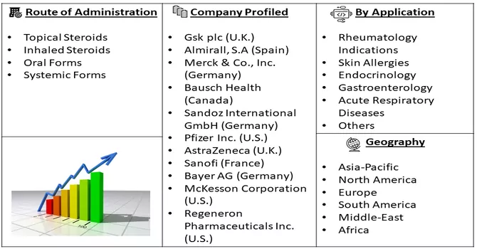 Corticosteroids Market Segmentation