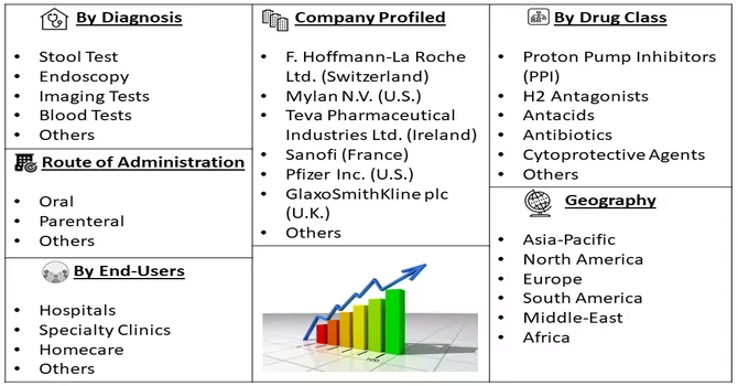 Peptic Ulcer Drugs Market Segment