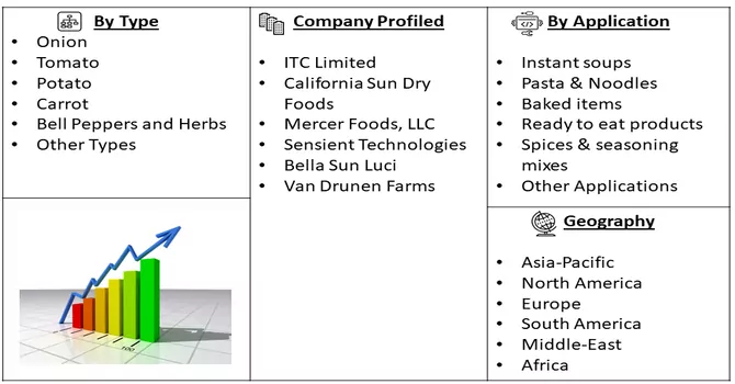 Vegetable Flakes and Granules Market Segmentation